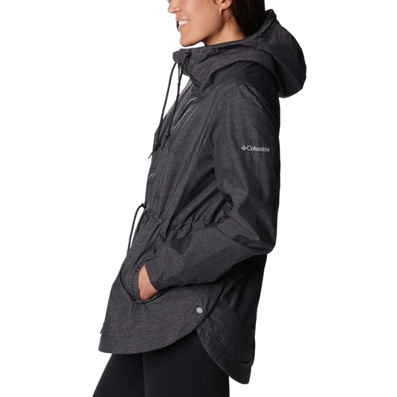 NWT Columbia Women’s Lillian Ridge Hooded Waterproof Shell Jacket - Picture 4 of 5